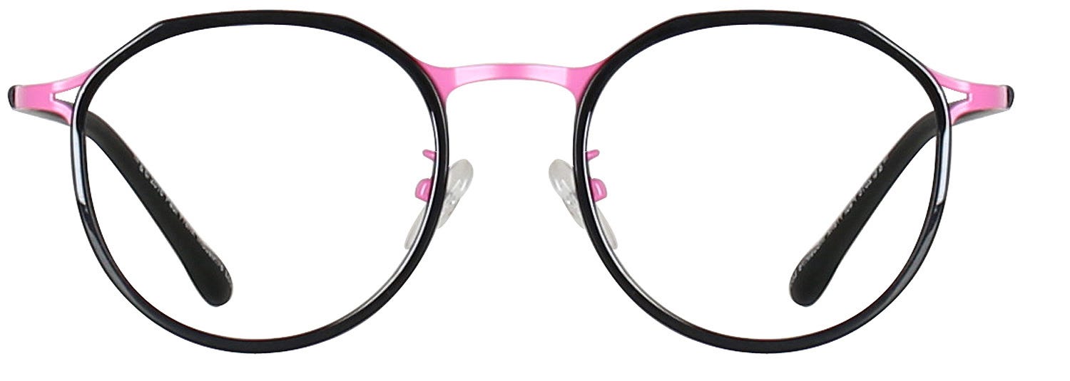 wide round eyeglasses