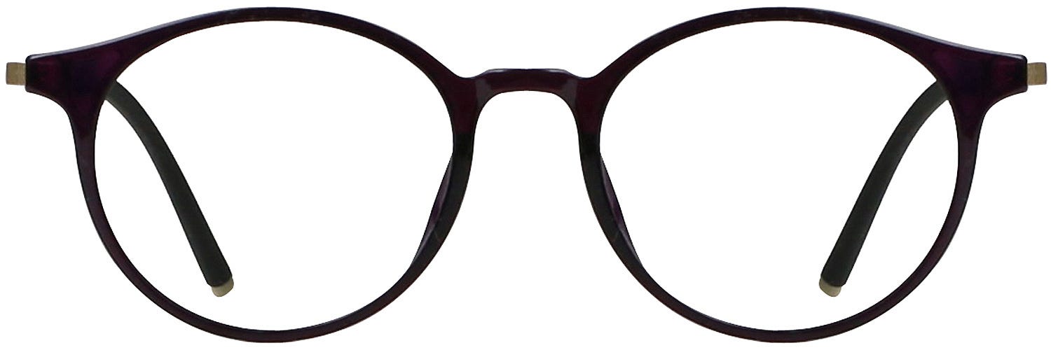 Round shape specs on sale frames